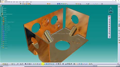 catia sheet metal design|sheet metal stiffening rib design.